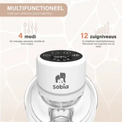 Tire-lait Sobia® Go Comfort - Tire-lait Sans Fil - Livre électronique Gratuit - Dispositif De Pompe électrique - Pompes Mains Libres -Bébé Soldes Boutique 1200x1196 8