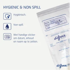 Sacs De Conservation Du Lait Maternel Difrax - 80 Pièces -Bébé Soldes Boutique 1200x1196 9