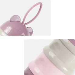 Lait En Poudre Tower Pink - 4 étages - Boîtes De Dosage De Lait En Poudre En Poudre Nourriture Pour Bébé Food - Plateaux De Collecte Et De Stockage - Plateaux De Stockage De Lait En Poudre Sans BPA -Bébé Soldes Boutique 1200x1197