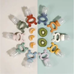 Haakaa Et Anneau De Dentition Fruits Haakaa | Citrouille - Jouet De Dentition Fresh Food 2 En 1 | Premières Collations | A Partir De 4 Mois -Bébé Soldes Boutique 1200x1197 7