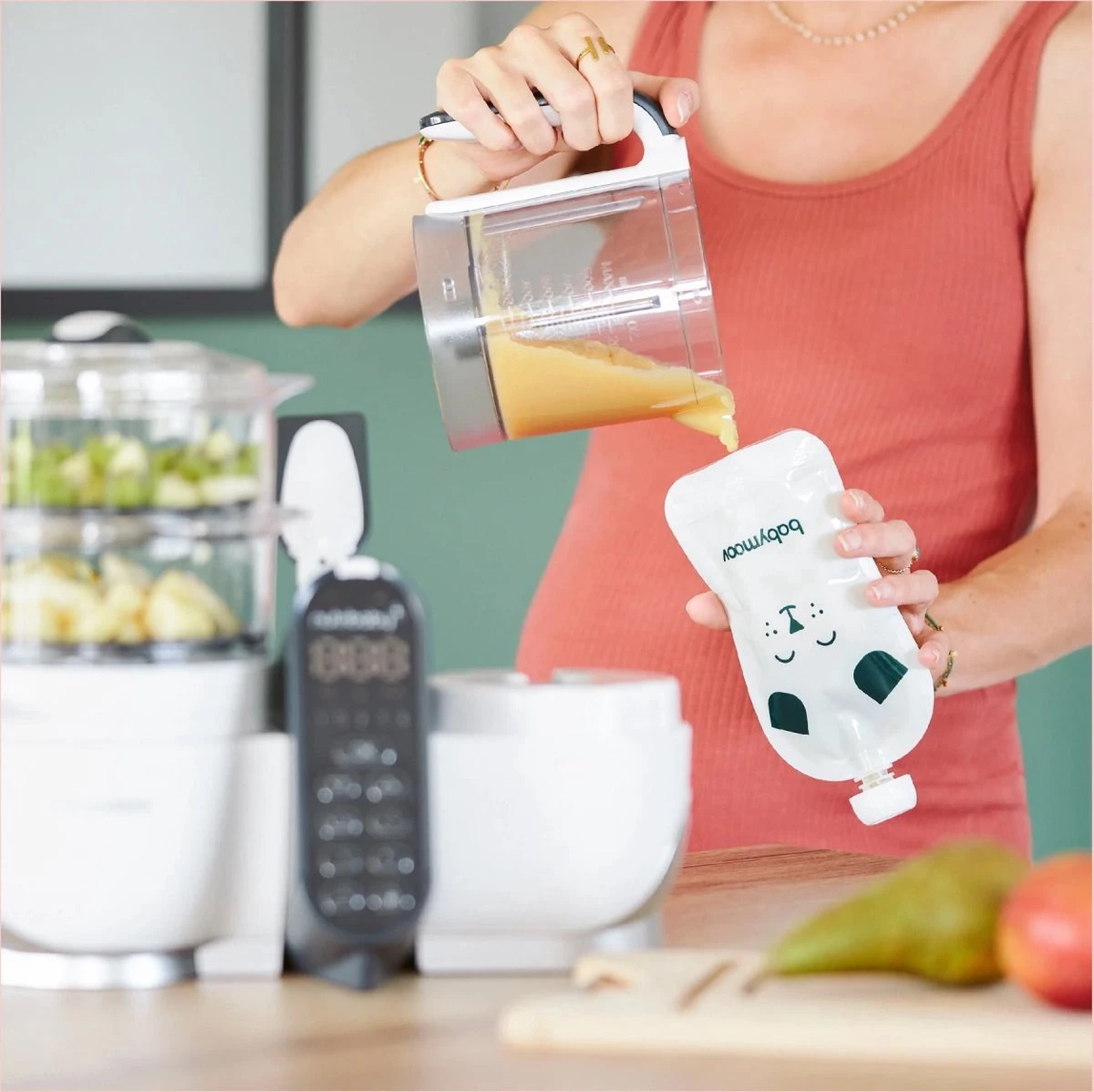 Bundle Babymoov Nutribaby Glass & Sachets Réutilisables ISY (20 Pièces) 7 Bundle Babymoov Nutribaby Glass & Sachets Réutilisables ISY (20 Pièces) – Image 7