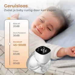 Nuvance - Tire-lait électrique - Mains Libres - 27 Positions - Biberon Inclus - Batterie Rechargeable - 180 Ml - Tire-lait Manuel - Sans BPA -Bébé Soldes Boutique 1200x1199 24