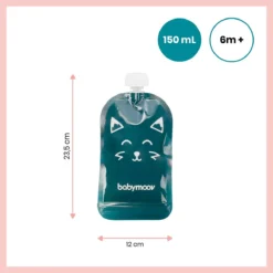BabyMoov Badabulle ISY 20 Pièces 150 Ml Sacs Souples Réutilisables A004550 -Bébé Soldes Boutique 1200x1199 31
