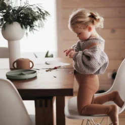 Boîte à Collation En Silicone - Mushie - Avec Poignées - Cambridge Blue -Bébé Soldes Boutique 1200x1200 1009