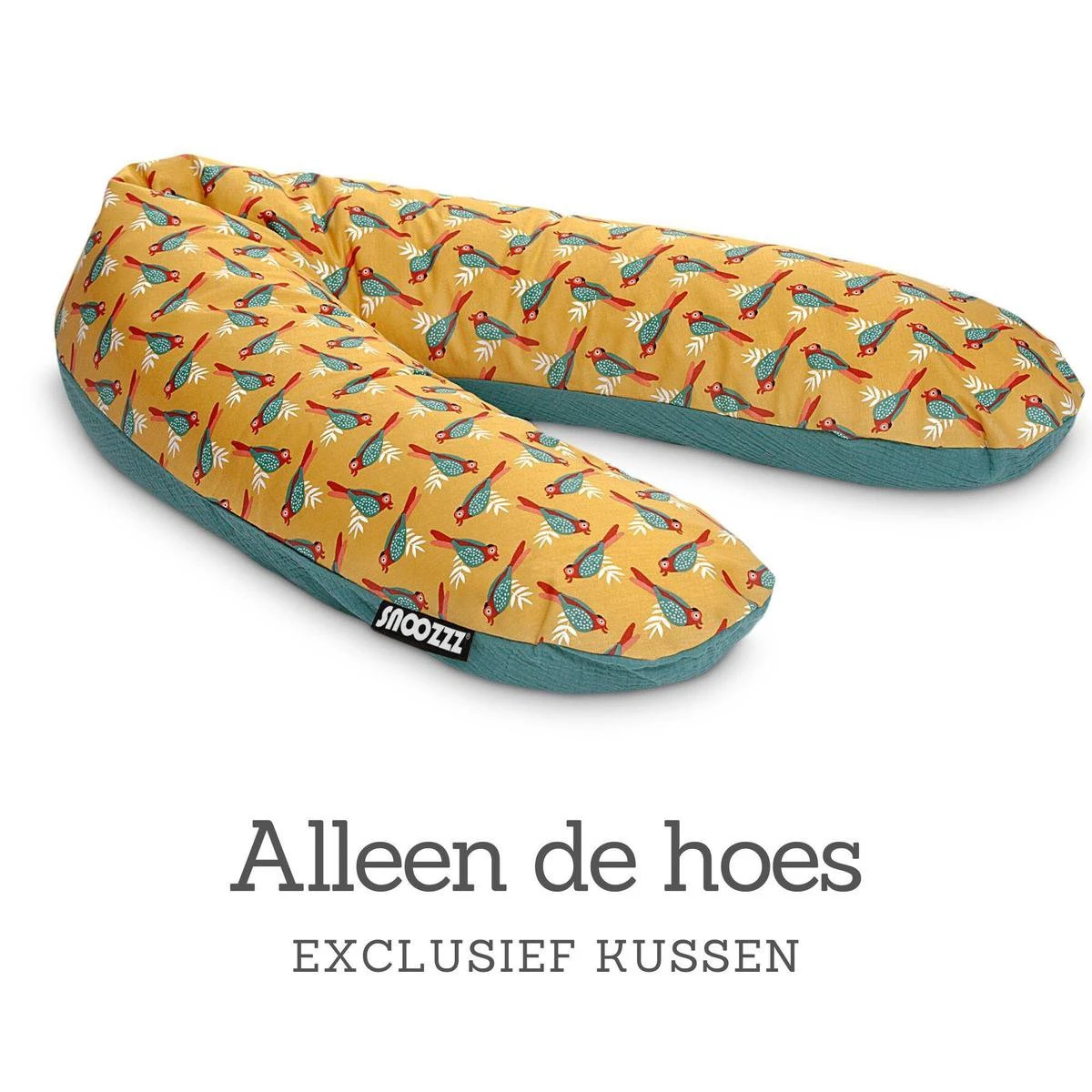 Housse De Coussin D'allaitement Snoozzz - Housse De Coussin D'allaitement 100% Coton - Liki - 185 Cm 2 Housse De Coussin D'allaitement Snoozzz - Housse De Coussin D'allaitement 100% Coton - Liki - 185 Cm – Image 2