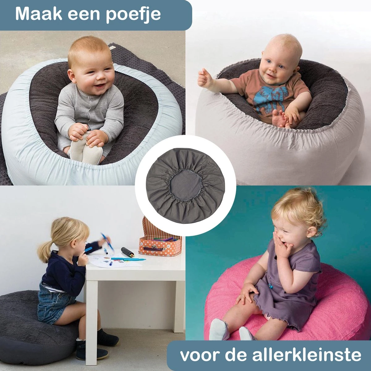 Housse De Coussin D'allaitement Form-Fix - Housse Pour Sit Fix XL - 100% Coton Et Tissu éponge Confortable - Rose Thé 5 Housse De Coussin D'allaitement Form-Fix - Housse Pour Sit Fix XL - 100% Coton Et Tissu éponge Confortable - Rose Thé – Image 5