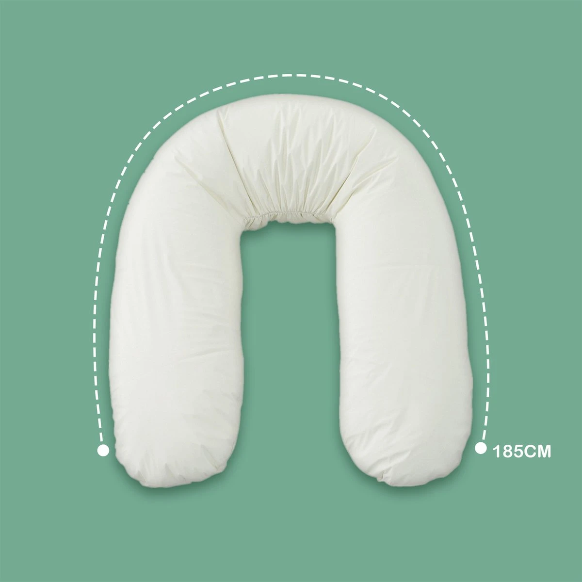 Form Fix Coussin De Grossesse | Blanc, Housse Exclus, Latex | Coussinet D'Allaitement, Oreiller De Maternité 2 Form Fix Coussin De Grossesse | Blanc, Housse Exclus, Latex | Coussinet D'Allaitement, Oreiller De Maternité – Image 2