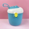 Distributeur Nourriture Pour Bébé - Boîte Doseuse De Lait En Poudre Bébé - Boîte De Voyage - Boîte De Conservation Des Aliments - Distributeur Avec Cuillère 440ML - Blauw