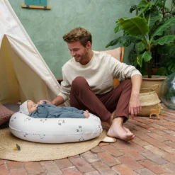 Doomoo Buddy - Coussin D'allaitement Et De Grossesse - Coton Organique - 180cm - Deer -Bébé Soldes Boutique 1200x1200 1146