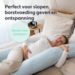 Oreiller De Maternité Litollo® XXL | Coussin Nutritionnel | Oreiller De Corps| Oreiller De Corps |280cm | Tissu Polaire Doux | Housse Détachable |Ergonomique | Vert Olive -Bébé Soldes Boutique 1200x1200 1159