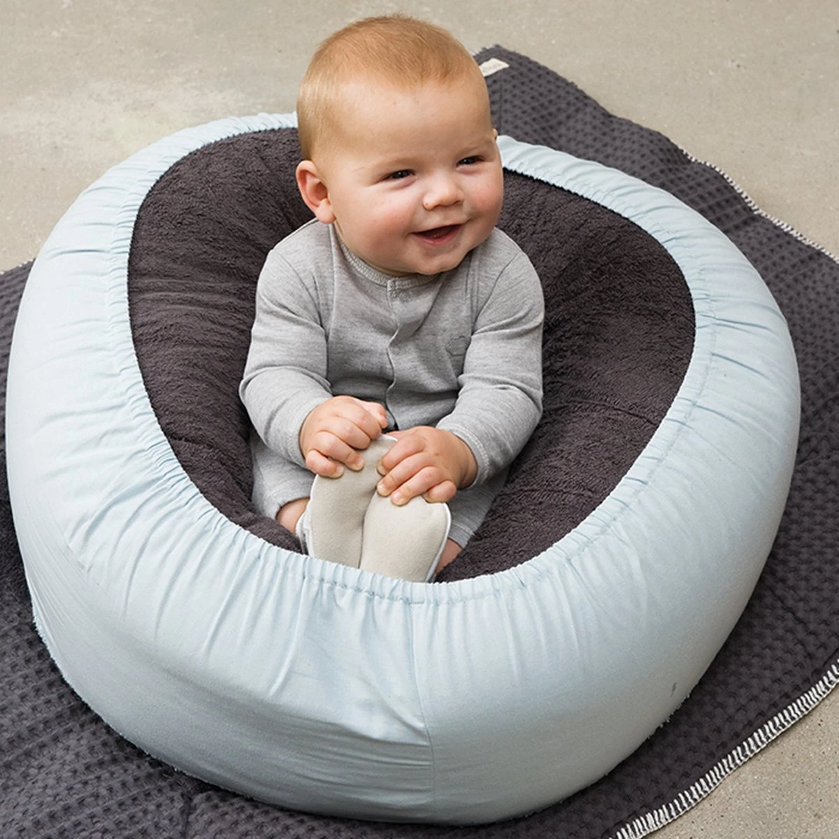 Housse De Coussin D'allaitement Form-Fix - Housse Pour Sit Fix XL - 100% Coton Et Tissu éponge Confortable - Violet 7 Housse De Coussin D'allaitement Form-Fix - Housse Pour Sit Fix XL - 100% Coton Et Tissu éponge Confortable - Violet – Image 7