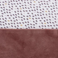 Housse De Snoozzz - Housse Pour Coussin D'allaitement En Velours Doux Avec Coton - 185 Cm - Mauve