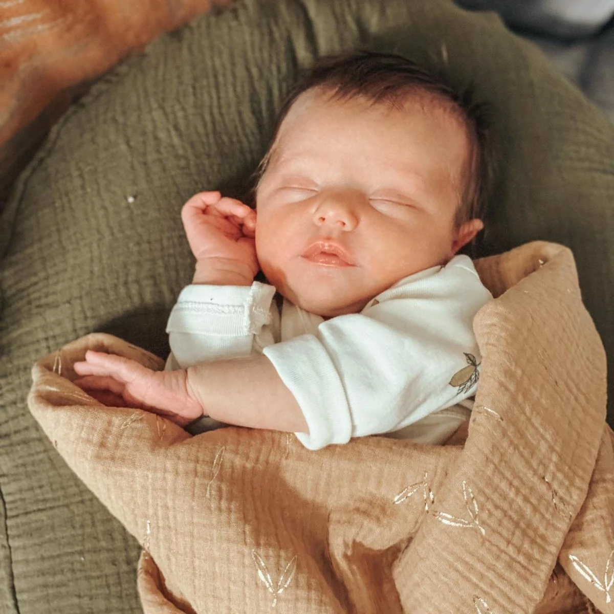 Snoozzz Relax Pour Coussin D' Allaitement Coussin De Grossesse - 100% Coton Doux Hydrophile - Bronze 5 Snoozzz Relax Pour Coussin D' Allaitement Coussin De Grossesse - 100% Coton Doux Hydrophile - Bronze – Image 5