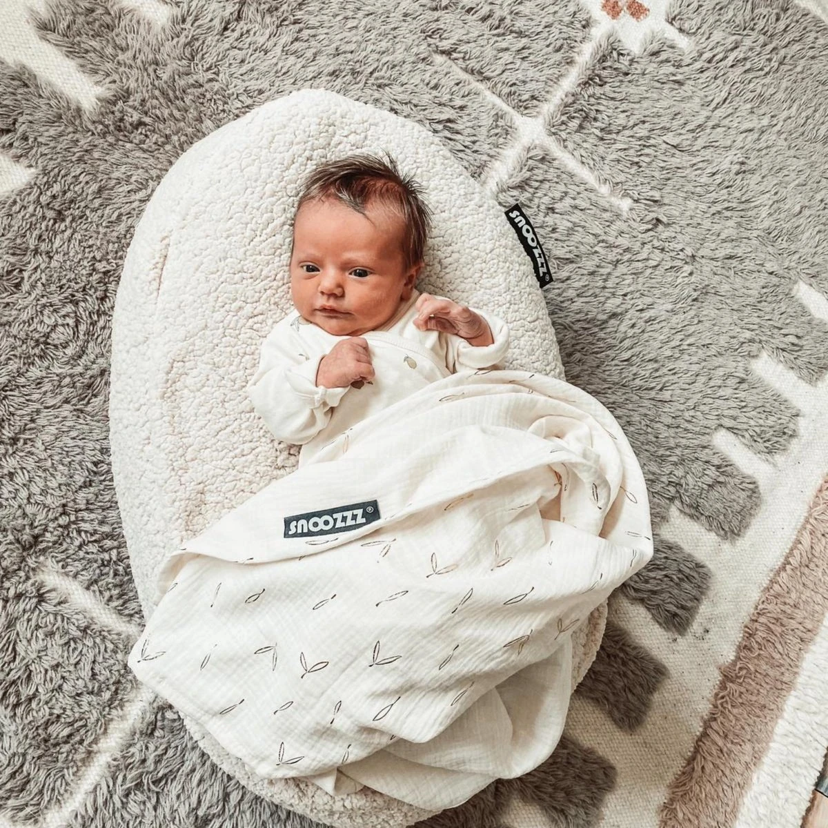 Snoozzz Relax Pour Coussin D' Allaitement Coussin De Grossesse - 100% Coton Doux Hydrophile - Bronze 8 Snoozzz Relax Pour Coussin D' Allaitement Coussin De Grossesse - 100% Coton Doux Hydrophile - Bronze – Image 8