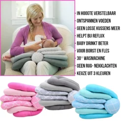 Allernieuwste Coussin D'allaitement .nl® Réglable En Hauteur - Idéal Pour Allaitement Et Lait Maternisé - Cadeau De Maternité - Compact - Couleur Grijs 7 Allernieuwste Coussin D'allaitement .nl® Réglable En Hauteur - Idéal Pour Allaitement Et Lait Maternisé - Cadeau De Maternité - Compact - Couleur Grijs -Bébé Soldes Boutique 1200x1200 1264
