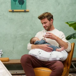 Doomoo Softy - Petit Coussin D'allaitement - Billes Ultra Fines Et Silencieuses - Coton Organique - 150 Cm - Deer -Bébé Soldes Boutique 1200x1200 1303