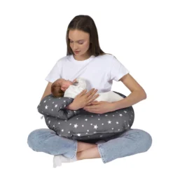 Démarrage De Bébé - Oreiller D'allaitement - Eco Grey - étoiles - Oreiller D'allaitement - Multifonctionnel - Housse Amovible - Oreiller Bébé - Nourriture Pour Bébé - Pratique -Bébé Soldes Boutique 1200x1200 1348