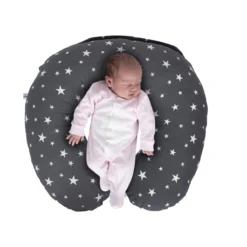 Démarrage De Bébé - Oreiller D'allaitement - Eco Grey - étoiles - Oreiller D'allaitement - Multifonctionnel - Housse Amovible - Oreiller Bébé - Nourriture Pour Bébé - Pratique -Bébé Soldes Boutique 1200x1200 1350