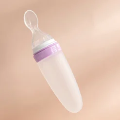 Biberon Souple Bébé - Biberon Souple Avec Cuillère - 90 Ml - Bleu - Cuillère à Nourrir - Biberon Avec Cuillère - Flacon Souple - Silicone - Biberon - Rose -Bébé Soldes Boutique 1200x1200 137