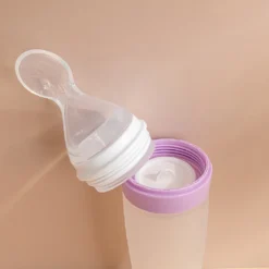 Biberon Souple Bébé - Biberon Souple Avec Cuillère - 90 Ml - Bleu - Cuillère à Nourrir - Biberon Avec Cuillère - Flacon Souple - Silicone - Biberon - Rose -Bébé Soldes Boutique 1200x1200 138