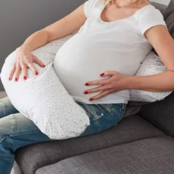 Coussin De Maternité Evolutif 3 En 1 : Grossesse - Allaitement - Éveil De Bébé - Motif | Oreiller Ultra Confort + 1 Housse OFFERTE | Déhoussable | Oeko-Tex® | Fabrication Française -Bébé Soldes Boutique 1200x1200 1394