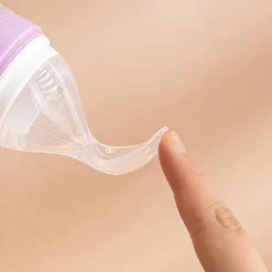 Biberon Souple Bébé - Biberon Souple Avec Cuillère - 90 Ml - Bleu - Cuillère à Nourrir - Biberon Avec Cuillère - Flacon Souple - Silicone - Biberon - Rose -Bébé Soldes Boutique 1200x1200 140