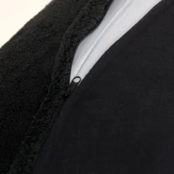 Oreiller De Grossesse Snoozzz Oreiller De Corps Oreiller De Couchage Latéral - Rembourrage Micro Perlé Silencieux - 185 Cm - Teddy Noir -Bébé Soldes Boutique 1200x1200 1452