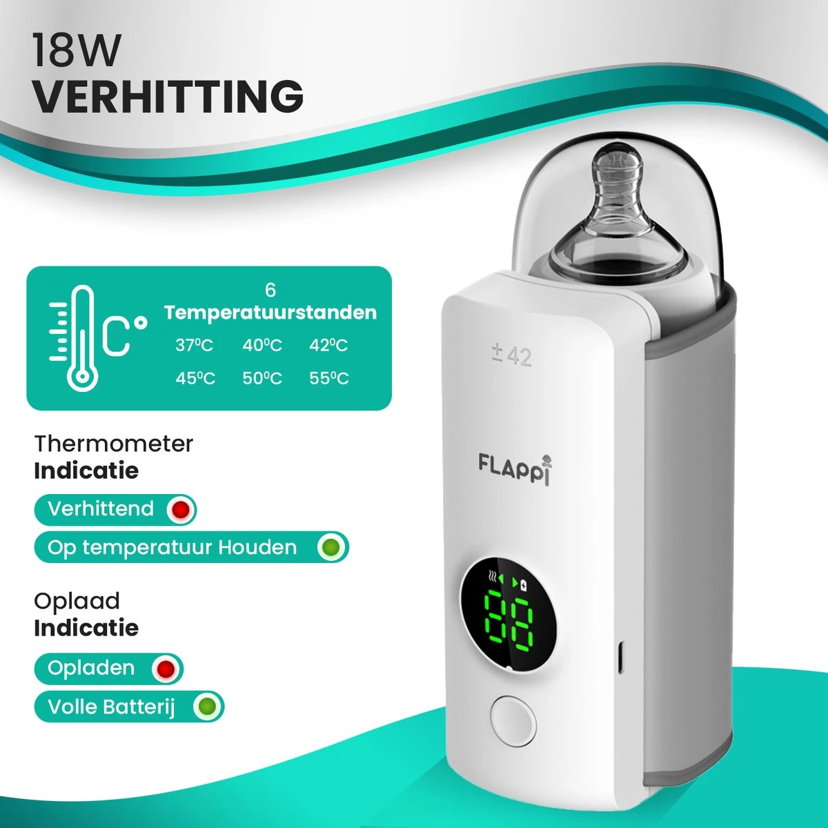 Biberons Chauffe-biberon Portable Pro Avec 2 Biberons - Chauffe-biberon Rechargeable Bébé - Bébé En Route Les Déplacements - Usb-C 4 Biberons Chauffe-biberon Portable Pro Avec 2 Biberons - Chauffe-biberon Rechargeable Bébé - Bébé En Route Les Déplacements - Usb-C – Image 4