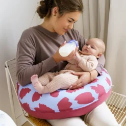 Doomoo Buddy Cover - Housse Pour Coussin D'allaitement Buddy - Coton Organique - 180 Cm - Brushes Ruby -Bébé Soldes Boutique 1200x1200 1521