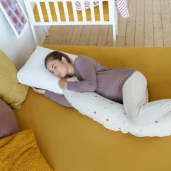 Doomoo Buddy Cover - Housse Pour Coussin D'allaitement Buddy - Coton Organique - 180 Cm - Happy Colors -Bébé Soldes Boutique 1200x1200 1572