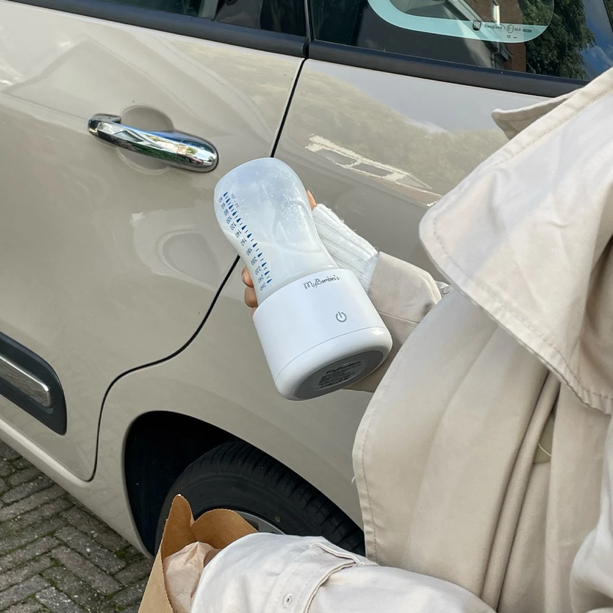 Bébé 's Bottle Warmer Pro ™ - Chauffe-biberon Portable Pour Les Déplacements - Wit - Convient Pour Bébé En Route , Olababy, Haakaa & Boon 6 Bébé 's Bottle Warmer Pro ™ - Chauffe-biberon Portable Pour Les Déplacements - Wit - Convient Pour Bébé En Route , Olababy, Haakaa & Boon – Image 6