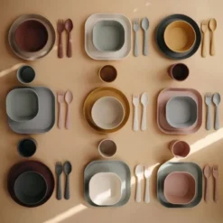 Tasse à Boire Mushie | SALOPETTE | Tasses | 2 Pièces | Fumée | Coupe | Tasse De Pratique | Gris | Gris -Bébé Soldes Boutique 1200x1200 1751