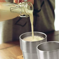 Newk Gobelets En Acier Inoxydable 10 Oz/300 Ml Gobelet En Métal à Double Paroi Pour Barbecue/maison/bureau/fête/conduite – Lot De 2 Paquets -Bébé Soldes Boutique 1200x1200 1832