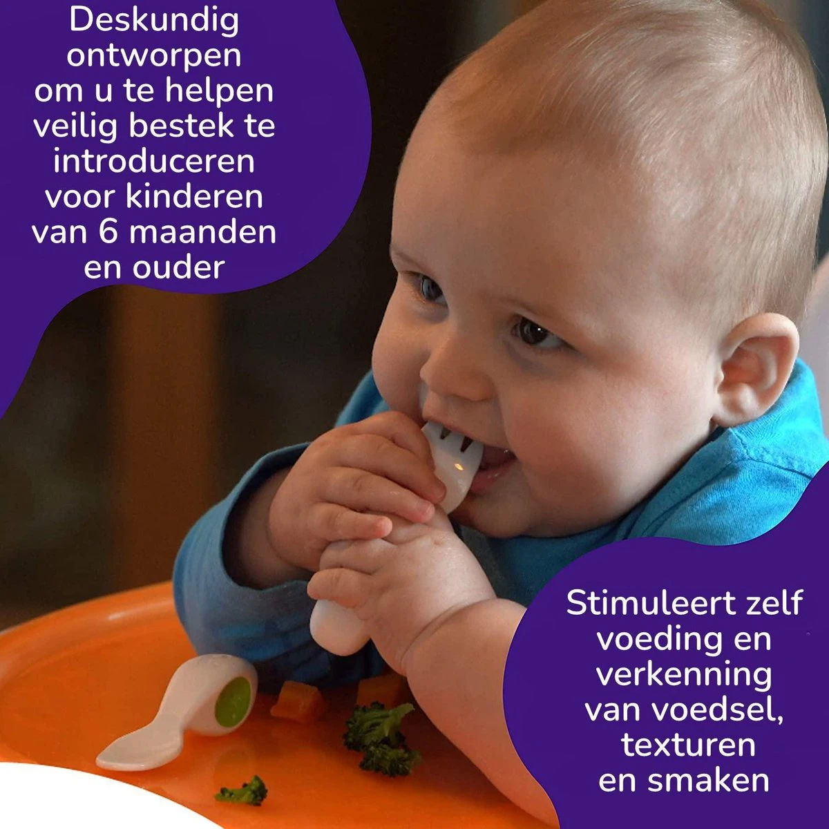 Couverts Bébé Et étui De Voyage Doddl - Cuillère Et Fourchette 3 Couverts Bébé Et étui De Voyage Doddl - Cuillère Et Fourchette – Image 3