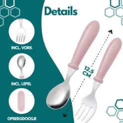 Couverts Pour Enfants Rose | Comprend Une Boîte De Rangement Pratique | Fourchette Pour Enfants Et Cuillère Pour Enfants | Couverts Pour Tout-petits | Couverts Bébé | Cuillère Bébé -Bébé Soldes Boutique 1200x1200 2051