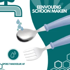 Couverts Enfant Conjoint Bleu - Cuillères Bébé - Cuillère Bébé - Couverts Enfant - Couverts Enfant - Couverts Couverts Pour Enfants - Cadeau Maternité - Service Bébé -Bébé Soldes Boutique 1200x1200 2074