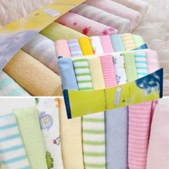 Allernieuwste SET DE 8 Pièces Assorties Bavoirs - Chiffons Bouche - Ultra Doux Muslin Lingettes Pour Bébé à La Main - 23 X 23 Cm - Set 8 Pièces -Bébé Soldes Boutique 1200x1200 2089