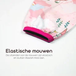 Tablier Enfant Manches Longues ' Unicorn' - Bavoir à Manches - Bavoir Petit Hippopotame - Déperlant - Artisanat - Tablier Enfant - 3 à 5 Ans -Bébé Soldes Boutique 1200x1200 2126