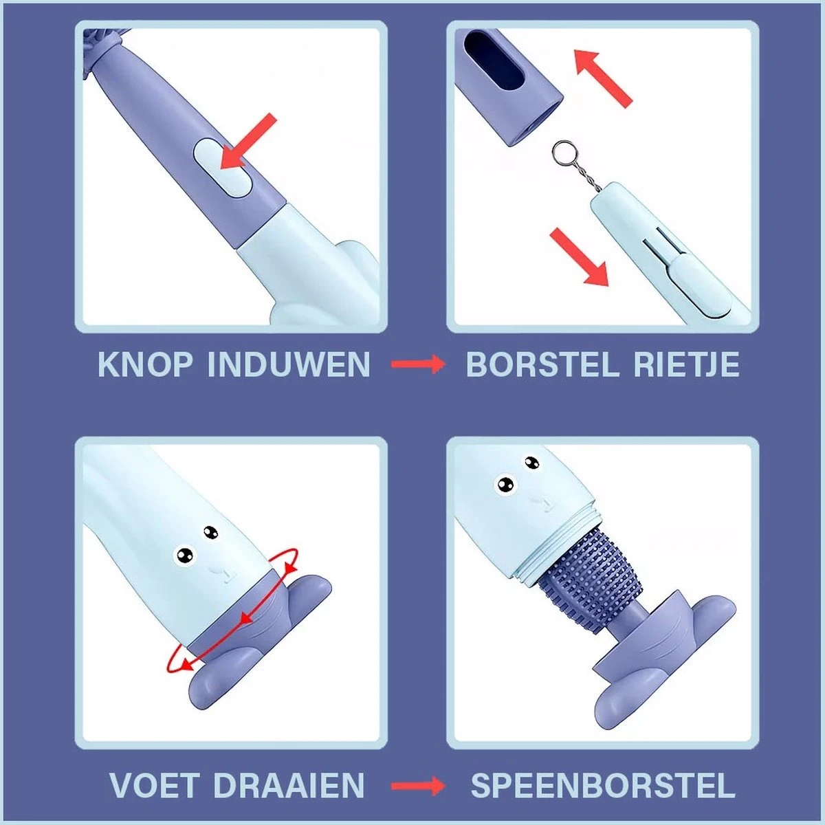Goupillon Bébé - Nettoyant Biberon - Goupillon Biberon Siliconen - Sans BPA - Vert - 3 En 1 5 Goupillon Bébé - Nettoyant Biberon - Goupillon Biberon Siliconen - Sans BPA - Vert - 3 En 1 – Image 5