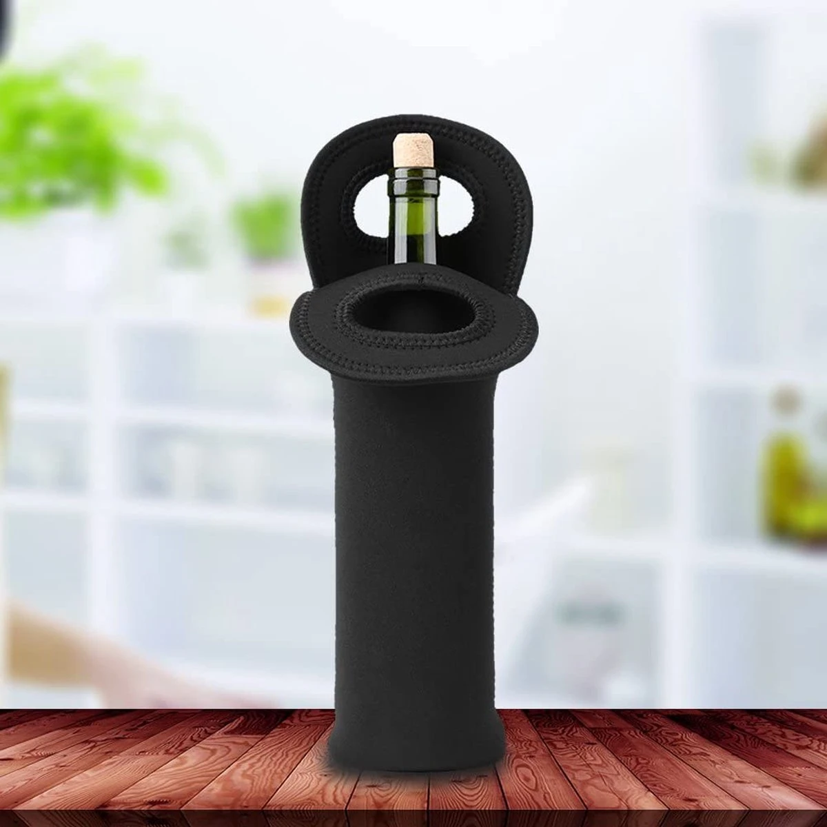 Lot De 3 étuis De Protection En Néoprène étuis Isothermes Sacs De Voyage Pour Vin Bouteilles De Bière Boissons Bouteilles De Sport Biberons Biberons De Vin Noir 4 Lot De 3 étuis De Protection En Néoprène étuis Isothermes Sacs De Voyage Pour Vin Bouteilles De Bière Boissons Bouteilles De Sport Biberons Biberons De Vin Noir – Image 4