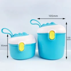 Distributeur Nourriture Pour Bébé - Boîte Doseuse De Lait En Poudre Bébé - Boîte De Voyage - Boîte De Conservation Des Aliments - Distributeur Avec Cuillère 220ML - Blauw -Bébé Soldes Boutique 1200x1200 326