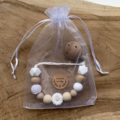 Attache Sucette Bloem | Cadeau De Naissance | Bébé | Douche De Bébé | Attache Tétine | Chaîne De Sucette | Perles | Bébés 10 Attache Sucette Bloem | Cadeau De Naissance | Bébé | Douche De Bébé | Attache Tétine | Chaîne De Sucette | Perles | Bébés -Bébé Soldes Boutique 1200x1200 425