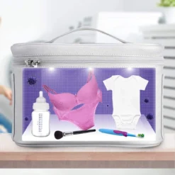 Désinfection Boîte De Stérilisateur Stérilisateur UV Sac De Stérilisation Multifonction, Machine Pratique De Stérilisation Et De Désinfection Aux Ultraviolets, Téléphone Portable, Sac De Stérilisation De Vêtements Grijs