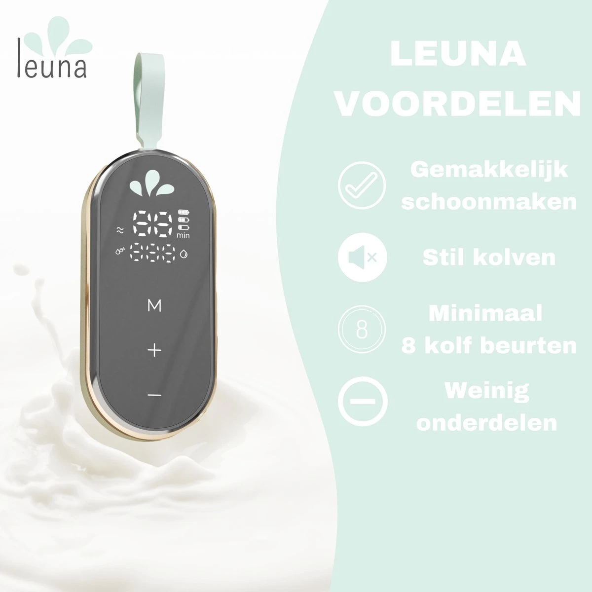 Leuna Comfort - Tire-lait électrique - Tire-lait Double - Batterie Rechargeable - Nettoyage Facile - Pompe Silencieuse - Dispositif De Pompe - Tire-lait - Tire-lait - Tire-lait - Rouge/rose 4 Leuna Comfort - Tire-lait électrique - Tire-lait Double - Batterie Rechargeable - Nettoyage Facile - Pompe Silencieuse - Dispositif De Pompe - Tire-lait - Tire-lait - Tire-lait - Rouge/rose – Image 4