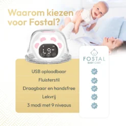 Fostal Dispositif De Pompage Sans Fil 2 Pièces - Tire-lait - Tire-lait Mains Libres - Allaitement - Tire-lait - Tire-lait électrique - Tire-lait Sans Fil - Tire-lait Sans Fil -Bébé Soldes Boutique 1200x1200 571
