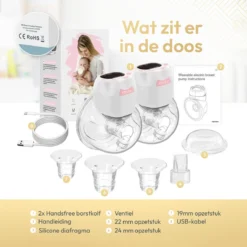 Fostal Dispositif De Pompage Sans Fil 2 Pièces - Tire-lait - Tire-lait Mains Libres - Allaitement - Tire-lait - Tire-lait électrique - Tire-lait Sans Fil - Tire-lait Sans Fil -Bébé Soldes Boutique 1200x1200 574