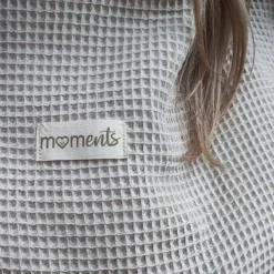 Serviette D'allaitement Moments Premium, OEKO-TEX, Respirante, Gris Clair, Serviette D'allaitement De Luxe, Tablier D'allaitement, Tissu élégant, Gaufre -Bébé Soldes Boutique 1200x1200 597