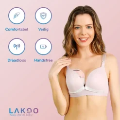 Lakoo - Tire-lait Mains Libres - Tire-lait Mains Libres - Tire-lait électrique - Batterie Rechargeable - Tire-laits- Ensemble Tire-lait - Allaitement Rose 15 Lakoo - Tire-lait Mains Libres - Tire-lait Mains Libres - Tire-lait électrique - Batterie Rechargeable - Tire-laits- Ensemble Tire-lait - Allaitement Rose -Bébé Soldes Boutique 1200x1200 683