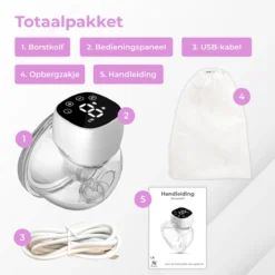 The Life Style Goods - Tire-lait électrique Portable - Comprend Un Stockage De Lait - 180 Ml - Rechargeable - Tire-lait Manuel - Dispositifs De Pompage - Allaitement - 27 Positions - Sans BPA -Bébé Soldes Boutique 1200x1200 715