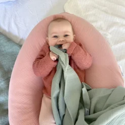 Doomoo Basics - Mom'n Play Tetra Green - Écharpe D'allaitement Polyvalente - Coton Biologique -Bébé Soldes Boutique 1200x1200 746